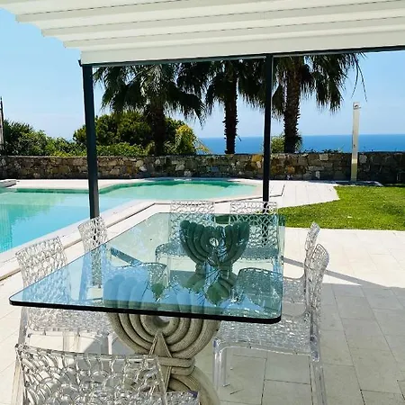 Luxury Sea View Monet With Private Pool - Exclusive Retreat In *